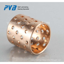 Rolled bronze bearings with lubrication holes,base on FB092 standard,manufacturer professional supply bush